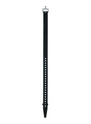 Pasek Jack Pack Strap 50. Czarne paski męskie JACKPACK, z aplikacjami, z gumy. Za 29.69 zł.