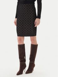Marciano Guess Spódnica mini 5YGD16 5877Z Czarny Slim Fit. Czarne spódniczki damskie Marciano Guess, l, z aplikacjami, z wiskozy, mini, ołówkowe. Za 689.99 zł.