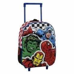 Torba szkolna z kółkami The Avengers 67 % Poliester. Torebki klasyczne damskie marvel, bez wzorów, z poliesteru, bez dodatków. Za 136.05 zł.