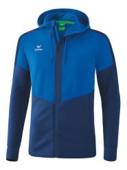 Erima Kurtka sportowa "Squad" w kolorze niebiesko-granatowym rozmiar: XL. Niebieskie kurtki outdoor męskie Erima, xl, bez wzorów, z materiału, bez kaptura. Za 122.96 zł.