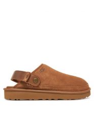 Ugg Klapki M Goldencoast Clog II 1166915 Brązowy. Brązowe klapki i japonki męskie Ugg, ze skóry. Za 599.99 zł.