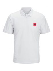 Jack & Jones Koszulka polo "Brady" w kolorze białym rozmiar: XL. Białe koszulki polo męskie Jack & Jones, xl, bez wzorów, z bawełny, bez ramiączek. Za 74.81 zł.
