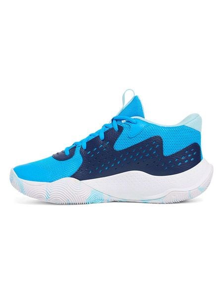 Under Armour Buty "Jet '23" w kolorze niebieskim do koszykówki rozmiar: 44. Niebieskie buty fitness męskie Under Armour, do koszykówki. Za 224.95 zł.