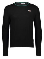 Napapijri Sweter w kolorze czarnym rozmiar: XXL. Czarne swetry męskie Napapijri, xxl, bez wzorów, z wełny, bez kołnierzyka. Za 131.74 zł.