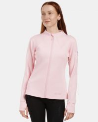 Damska bluza sportowa bez kaptura Kilpi LAJEN-W. Czerwone bluzy bez kaptura damskie Kilpi, bez wzorów, z materiału, bez kaptura. Za 473.69 zł.