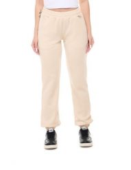Spodnie dresowe z ściągacze na co dzień na siłownię. Brązowe spodnie sportowe damskie LEONE 1947 APPAREL, s, z dresówki, na fitness i siłownię. Za 126.26 zł.