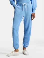 Polo Ralph Lauren Spodnie dresowe 211971694503 Niebieski Tapered Fit. Niebieskie spodnie dresowe damskie Polo Ralph Lauren, l, bez wzorów, z bawełny. Za 689.99 zł.