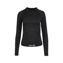 Koszulka termiczna damska SIOUX W Thermal-Dry, oddychająca i bez szwów bocznych. Czarne bielizna termoaktywna damska IZAS, bez wzorów. Za 204.30 zł.