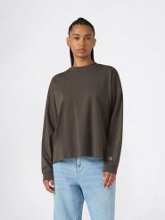 Champion Koszulka w kolorze khaki rozmiar: XXL. Brązowe bluzki damskie CHAMPION, xxl, bez wzorów, z bawełny, bez kołnierzyka, bez ramiączek. Za 124.95 zł.
