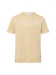 Lindbergh T-shirt Mężczyźni Bawełna beżowy, M. Brązowe t-shirty męskie Lindbergh, m, bez wzorów, z bawełny, bez kołnierzyka. Za 79.95 zł.