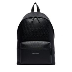 Plecak Armani Exchange. Czarne plecaki męskie Armani Exchange, bez wzorów. Za 804.99 zł.