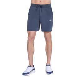 Spodenki sportowe męskie Skechluxe Elevate 2.0 Short. Niebieskie szorty męskie Skechers, na lato, bez wzorów, z poliesteru, sportowe. Za 299.99 zł.