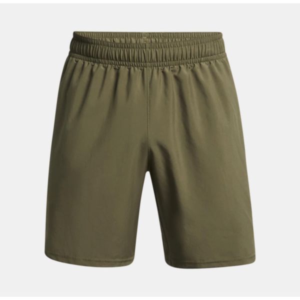 Szorty Under Armour Tech™ Woven Wordmark. Czarne szorty damskie Under Armour, bez wzorów, z materiału. Za 322.99 zł.