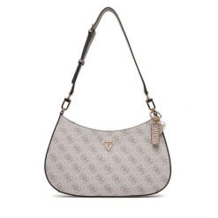 Torebka Guess. Brązowe torebki klasyczne damskie Guess, z aplikacjami, bez dodatków. Za 419.99 zł.