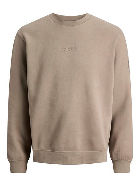 Jack & Jones Bluza "Point" w kolorze beżowym rozmiar: L. Brązowe bluzy bez kaptura męskie Jack & Jones, l. Za 156.98 zł.