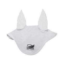 Czapka z muchą dla koni Supreme. Białe krawaty i muchy męskie SUPREME, bez wzorów, sportowe. Za 103.20 zł.