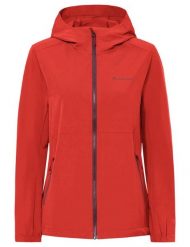 Softshell-Jacke W Elope Wind Jacket. Zielone kurtki softshell damskie Vaude, bez wzorów, z softshellu, z kapturem. Za 519.00 zł.
