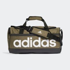 Torba adidas Essentials Duffel S. Czarne torby męskie na ramię Adidas, bez wzorów, z materiału, na ramię, małe. Za 139.99 zł.