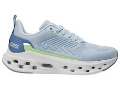 Buty sportowe MELROSE TUBES LITE (94494-474-M). Niebieskie buty sportowe na co dzień damskie K-Swiss, bez wzorów. Za 189.00 zł.
