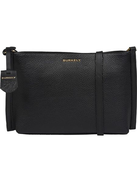 Burkely Skórzana torebka w kolorze czarnym - 33 x 29 x 6 cm rozmiar: onesize. Czarne torebki klasyczne damskie Burkely, bez wzorów, z materiału, bez dodatków. Za 243.64 zł.