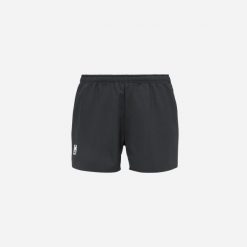 Spodenki do biegania w terenie damskie Millet Intense Essential Short Active Fit. Czarne szorty damskie Millet, bez wzorów, z tkaniny, sportowe. Za 269.00 zł.