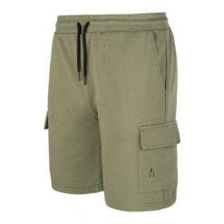 Męskie Szorty Rijana. Zielone szorty męskie Alpinus, bez wzorów, sportowe. Za 203.99 zł.