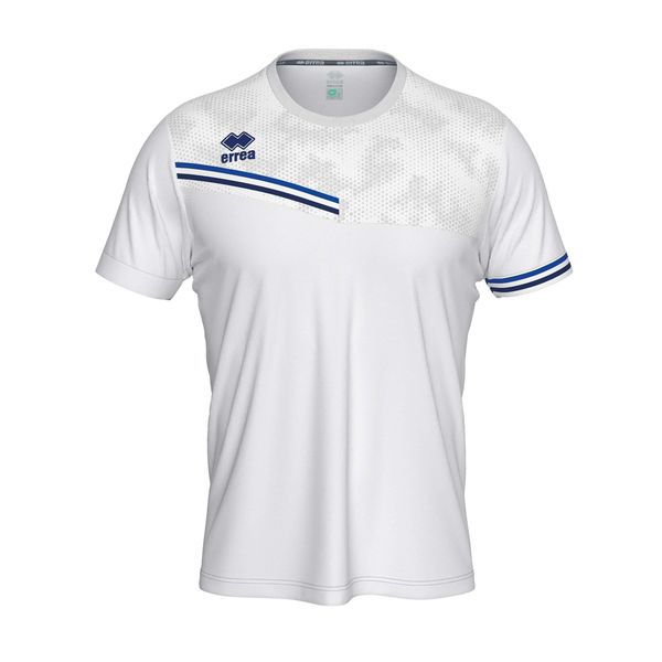 T-Shirt Errea Evan Koszulka Krótki Rękaw Ad Dorośli. Niebieskie t-shirty męskie ERREA, m, bez wzorów, z materiału, bez kołnierzyka. Za 203.85 zł.