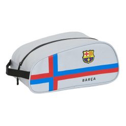 Torba podróżna na buty F.C. Barcelona Szary. Szare torebki klasyczne damskie FC Barcelona, bez wzorów, z poliesteru, bez dodatków. Za 87.15 zł.