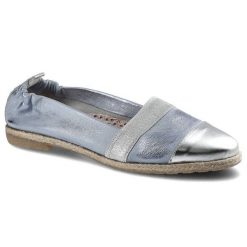 Niebieskie Półbuty Lamelia Damskie Stylowe Obuwie. Niebieskie półbuty damskie LAMELIA, bez wzorów, ze skóry, eleganckie, bez obcasa, na obcasie. Za 179.00 zł.