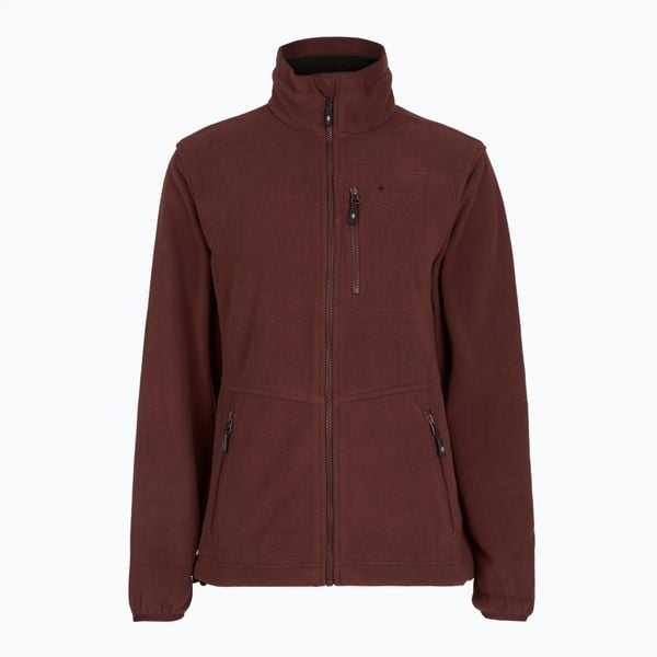 Bluza trekkingowa damska Pinewood Finnveden Fleece. Czerwone bluzy bez kaptura damskie Pinewood, s, z materiału. Za 239.99 zł.