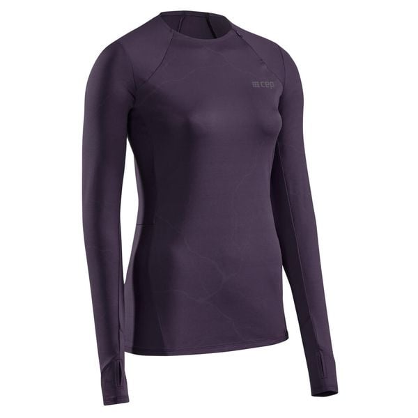 Koszulka sportowa z długim rękawem CEP Reflective damska. Fioletowe bluzki sportowe damskie CEP, s, bez wzorów, bez ramiączek. Za 299.00 zł.