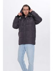 CANADA weather gear Kurtka zimowa w kolorze szarym rozmiar: M. Szare kurtki męskie CANADA weather gear, na zimę, m, bez wzorów, bez kaptura. Za 401.25 zł.