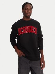 DC Bluza Varsity EDYFT03547 Czarny Regular Fit. Czarne bluzy bez kaptura męskie DC, m, z bawełny. Za 329.99 zł.