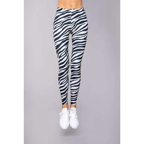 Legginsy sportowe damskie DEEP TRIP Zebra. Czarne legginsy damskie DEEP TRIP, bez wzorów. Za 179.00 zł.