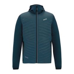 Męska Kurtka Hybrydowa Andreson Marl. Niebieskie kurtki męskie Regatta, m, bez wzorów, z puchu, sportowe, bez kaptura. Za 206.99 zł.