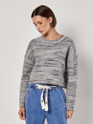 Apricot Sweter w kolorze szarym rozmiar: XS. Szare swetry klasyczne damskie Apricot, xs, z wełny, bez kołnierzyka. Za 52.30 zł.