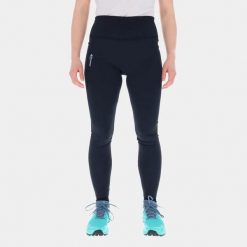 Legginsy damskie do biegania Inov-8 Active Tights. Czarne legginsy damskie Inov-8, l, bez wzorów, z materiału. Za 206.79 zł.