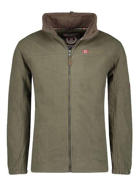 Canadian Peak Kurtka polarowa "Ultona" w kolorze khaki rozmiar: XL. Brązowe kurtki męskie Canadian Peak, xl, bez wzorów, z polaru, bez kaptura. Za 134.85 zł.