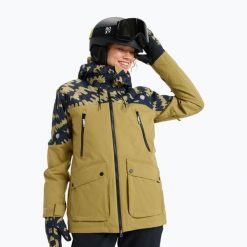 Kurtka snowboardowa damska ROXY Stated. Zielone kurtki damskie Roxy, na zimę, l, bez wzorów, z materiału, bez kaptura. Za 1,257.05 zł.