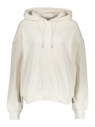 Calvin Klein Bluza w kolorze kremowym rozmiar: S. Brązowe bluzy z kapturem damskie CALVIN KLEIN, s, z bawełny. Za 212.95 zł.