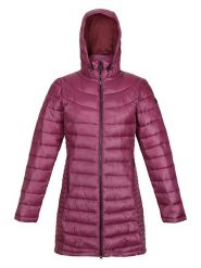 Regatta Płaszcz pikowany "Andel III" w kolorze fioletowym rozmiar: 36. Różowe płaszcze damskie Regatta, bez wzorów. Za 183.15 zł.