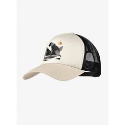 Czapka z daszkiem Buff Trucker Cap - mook cream. Brązowe czapki męskie Buff, bez wzorów. Za 109.99 zł.