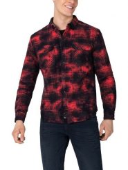 Timezone Koszula - Regular fit - w kolorze czerwonym rozmiar: XXL. Czerwone koszule męskie Timezone, xxl, bez wzorów, bez kołnierzyka, bez ramiączek. Za 100.99 zł.