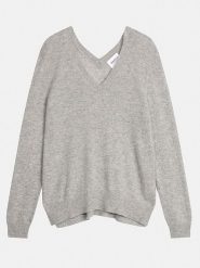 Perfect Cashmere Kaszmirowy sweter "Lova" w kolorze jasnoszarym rozmiar: M. Szare swetry klasyczne damskie Perfect Cashmere, m, z kaszmiru, bez kołnierzyka. Za 297.26 zł.