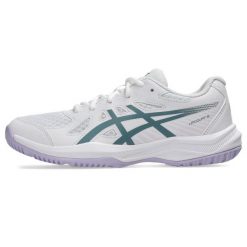 Buty Do Siatkówki Asics Upcourt 6 Gs Dorośli. Białe obuwie do biegania damskie Asics. Za 301.99 zł.