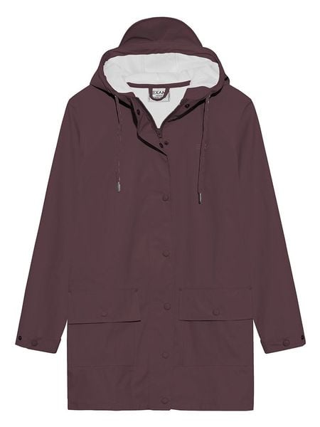 Exani Kurtka przeciwdeszczowa "Exani" w kolorze fioletowym rozmiar: 40. Różowe kurtki przeciwdeszczowe damskie Exani, bez kaptura. Za 166.10 zł.
