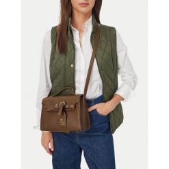 Torebka Beverly Hills Polo Club. Brązowe torebki klasyczne damskie Beverly Hills Polo Club, bez wzorów, bez dodatków. Za 199.99 zł.
