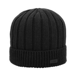 Czapka męska turystyczna CMP 5505669. Czarne czapki męskie CMP, na zimę, bez wzorów, z polaru, klasyczne. Za 83.99 zł.