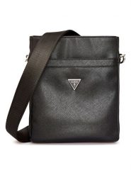 Guess Torebka w kolorze czarnym - 20 x 25 x 2 cm rozmiar: onesize. Czarne torebki klasyczne damskie Guess, z aplikacjami, z materiału, bez dodatków. Za 232.78 zł.