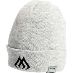 Czapka zimowa Mikado Beanie. Szare czapki męskie Mikado, na zimę, bez wzorów. Za 42.99 zł.